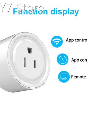 WiFi Smart Plug Sockets 10A US Plug Tuya Smart Life APP Home
