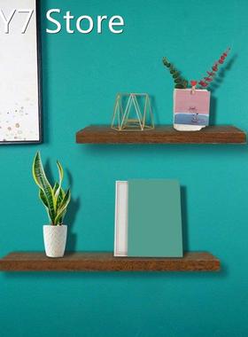 3 Pcs/Set Wood Floating Shelves Wall Hanging Shelf With Invi
