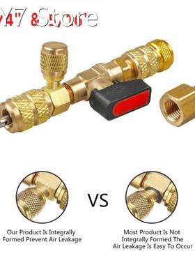 4xHVAC Valve Core Remover Dual Size 5/16&1/4 Port Instal