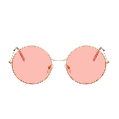 Round Sunglasses for Women Luxury Sunglass lady Retro shades