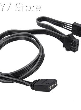 4Pin RGB Connector Cable 60cm PC Case Fan LED Strip Extensio