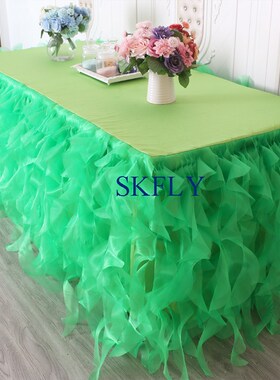 CL010V wedding 6ft  30'' wide, 72'' long, 30'' drop, dark gr