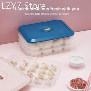 1PC Multi-layer Sorting Storage Box Dumpling Fresh-keeping B