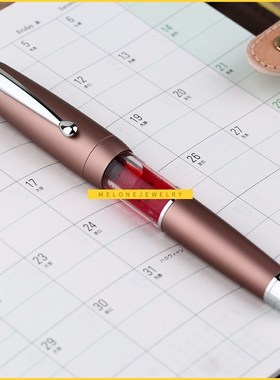 New Moonman 2 Elastic Piston Fountain Pen Acrylic Metal Matt