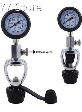 Portable Professional Water Oil Tank Pressure Gauge 5000PSI