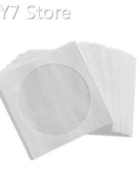 100Pcs Protezione Libro Bianco -CD DVD Disc Caso Di Imm