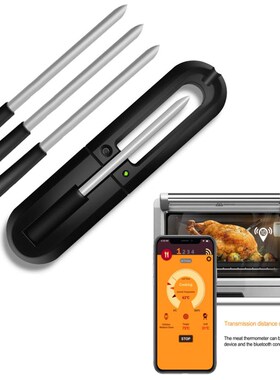 IP67 Waterproof Wireless Digital Meat Thermometer Wireless C