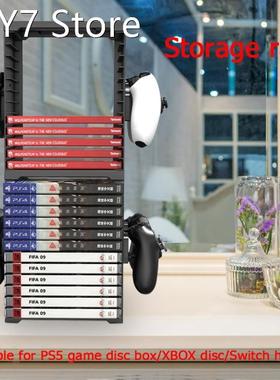 Disc Card Storage Holder 24 Game Dustproof Portable Carrying