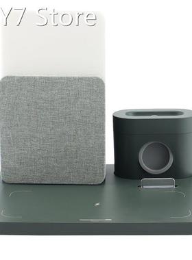 Multi Function Qi Wireless Charger Stand for Phone Watch Tab