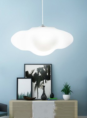 Creative floating cloud chandelier restaurant kindergarten c
