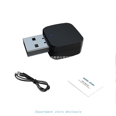 Mini Bluetooth 5.0 Audio Receiver Transmitter 3.5mm AUX Jack