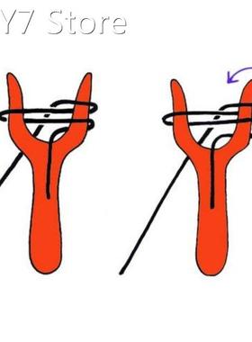 2Pcs/Set Handmade Knitting Tool Wooden Fork Shape Hand Loom