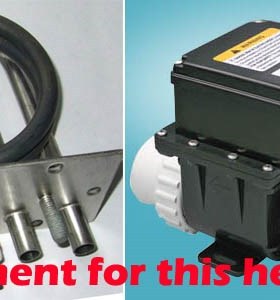 3KW stainless steel heater elet for LX H30-RS1  spa heater a
