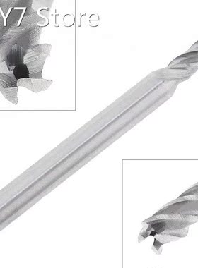 4.5mm 4 Flute HSS & Aluminum End Mill Cutter with Su