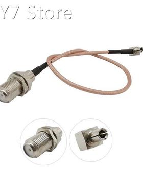 1Pcs F Female Jack to TS9 Male Plug Right Angle RG316 Coaxia