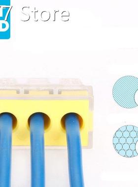 NEW 50 pcs PCT-103D Push wire wiring connector For Junction
