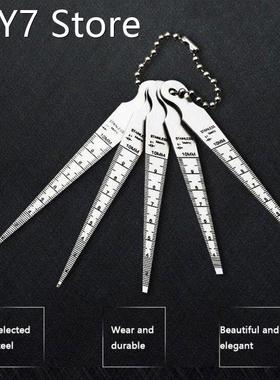 Stainless Steel Taper Feeler Gauge Clearance Hole Measuring