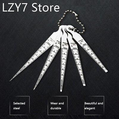 Stainless Steel Taper Feeler Gauge Clearance Hole Measuring