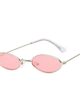 Oval Sunglasses for Women Shades Metal Sunglass lady eyewear
