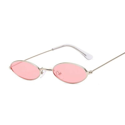 Oval Sunglasses for Women Shades Metal Sunglass lady eyewear