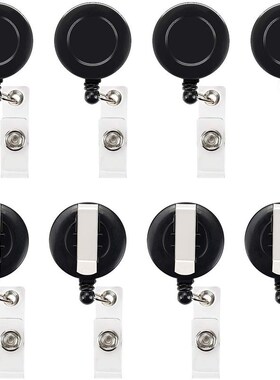 ID Badge Holder Retractable, 40 Pcs Retractable Keychain Ret