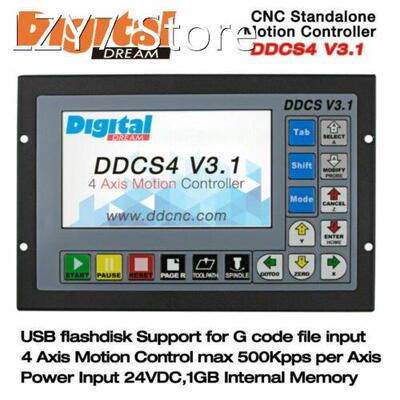 4 Axis Motion Controller Offline CNC 500KHz CNC Standalone C