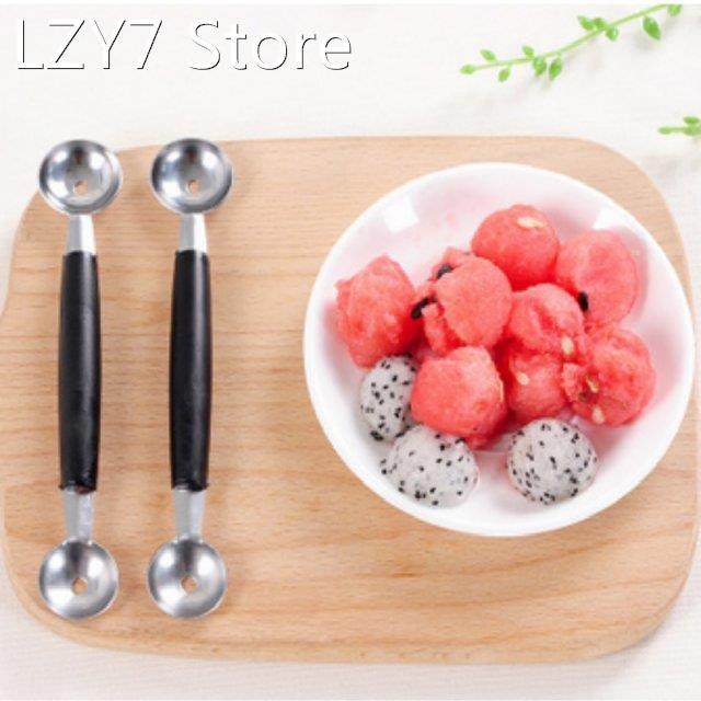 1pc household stainless steel double-end melon ice cream bal
