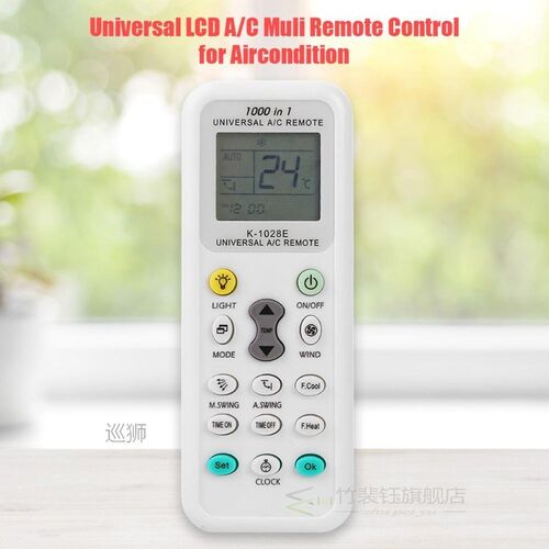 Air Conditioning Remote Control Controller for Aircon LCD A/