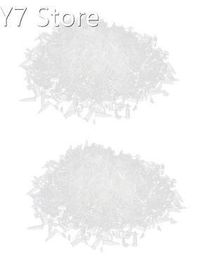 1000 Pcs Laboratory Clear White Mark Printed Plastic Centrif