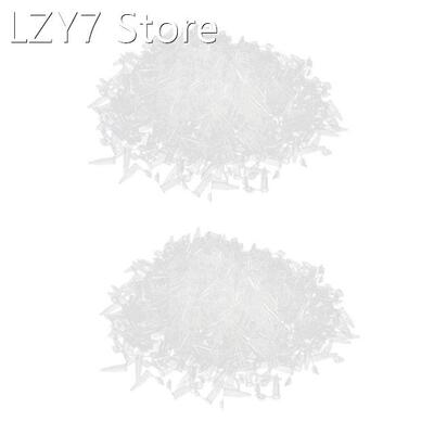 1000 Pcs Laboratory Clear White Mark Printed Plastic Centrif
