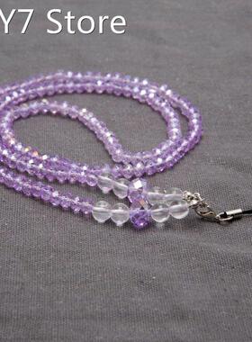 Pearls Long Neck Strap Lanyard KeyRing Keychain Holder Neckl