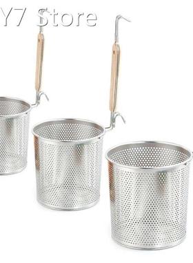 Stainless Steel Pasta Strainer French Fries Basket Cooking ?