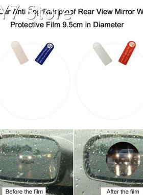 2Pcs Car Anti Fog Rainproof Rear View Mirror Window Protecti