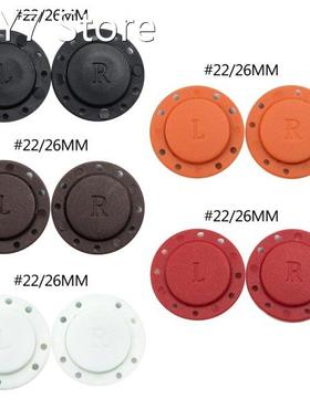 1 Pair Automatic Magnetic Buttons Nylon with Magnets Sewing