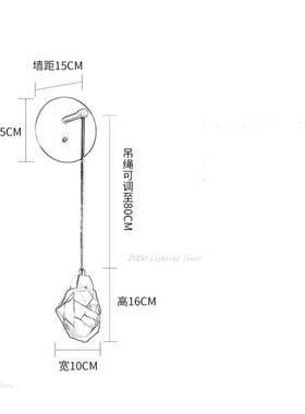 Modern Simple Crystal Wall Light Living Room Background Wall