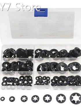 260PCS/Box M3-12 Set Manganese Steel Push On Washer Retainin