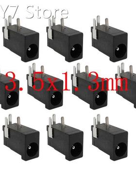 10Pcs DC-002 3.5x1.3mm DC Power Female Jack 3 Pin Connector