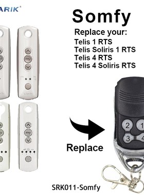 SOMFY tis 2 RS New compatible rolling code remote contro