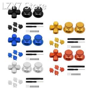 Metal Buttons for PS5 Controller,Metal Bars with Analog Grip