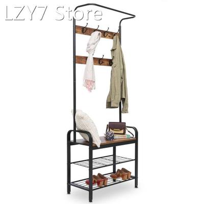 Clothes Hanger Coat Rack Floor Hanger Storage Wardrobe Cloth
