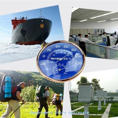 High 1Pc New Large Round Thermometer Hygrometer Temperature