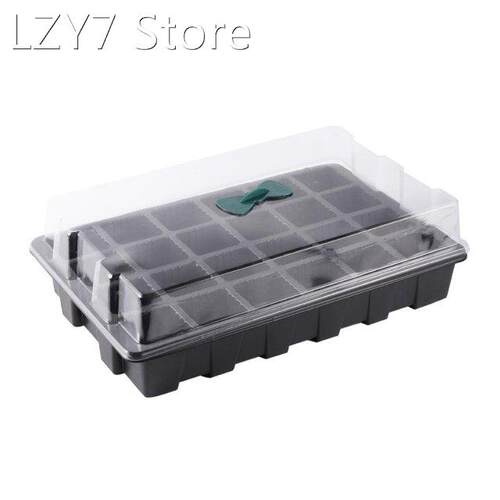 24 Cells Breathable Germination Box Seedling Starter Nursery