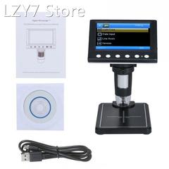 Digital Microscope Photo and Video 8pcs LED Lights with 4.3-