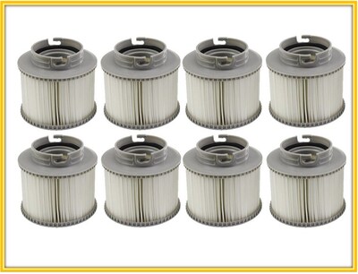 Sweden Norway MSPA REPLACEMENT FILTER PACK X 8 INFLATABLE HO