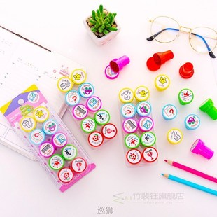 10 pcs/set English Teacher Reviews Stamps Seal set For Scrap