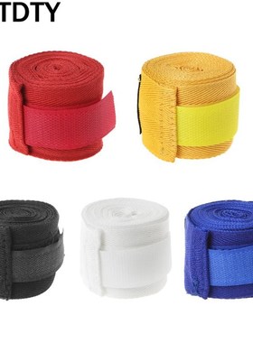 OOTDTY Cotton Boxing Bandage Wrist Wraps Combat Protect Boxi
