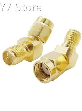 1PCS RP SMA Male Plug to RP SMA Female Jack 45℃ 135 Degree