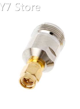 Female Jack to SMA Male Plug RF Coax Adapter Convertor Strai