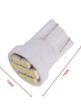 20x T10 W5W 1206 8 D LED Lights Car Signal Bulb Interior Dom