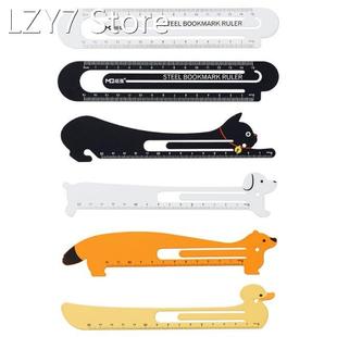 1 Pc Cartoon Metal Bookmark Ruler Book Holder Clip Measuring